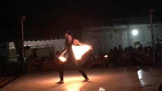 Fire Dancer in Dubai