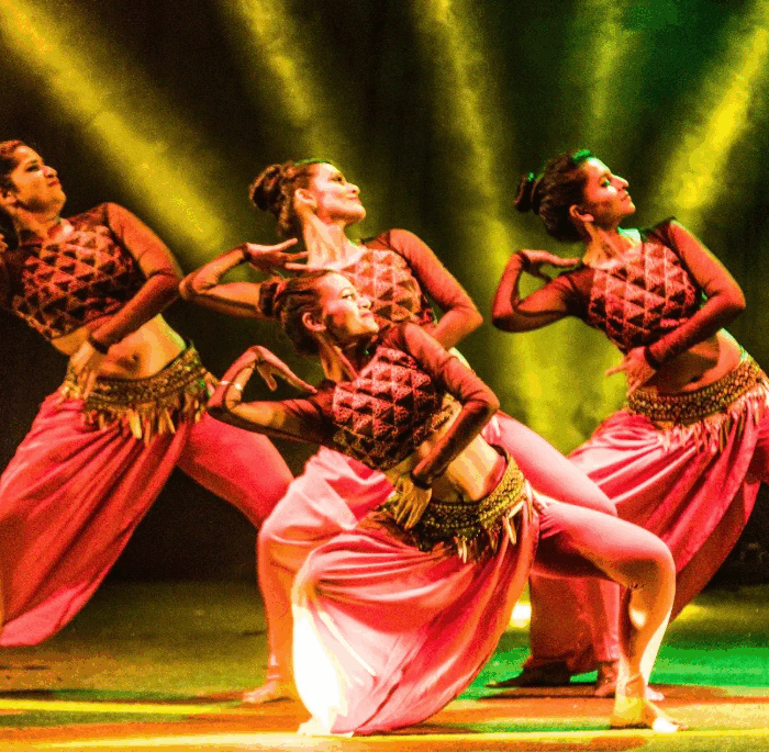 International style dancers