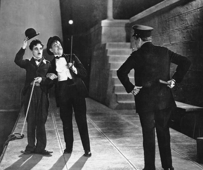 Charlie Chaplin act