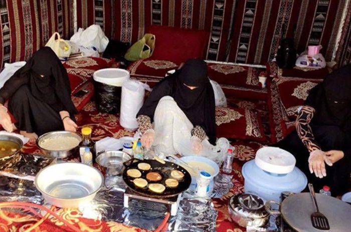 Arabic Traditional food – live cooking