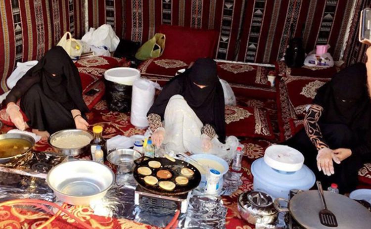 Arabic Traditional food – live cooking