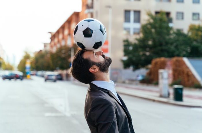 Football freestyler artist