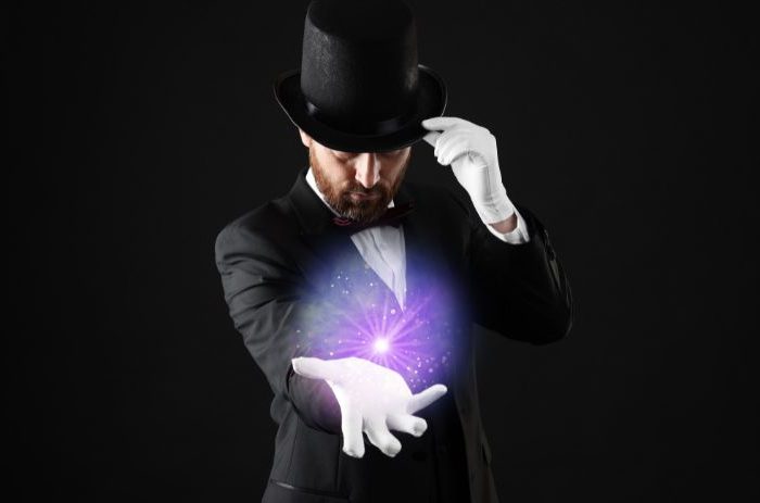 Magicians illusionist