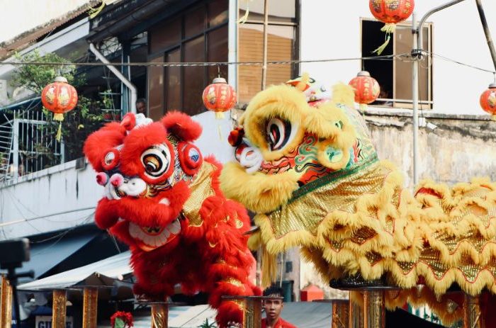 Chinese Lion dance