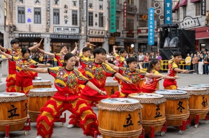 Chinese drummers