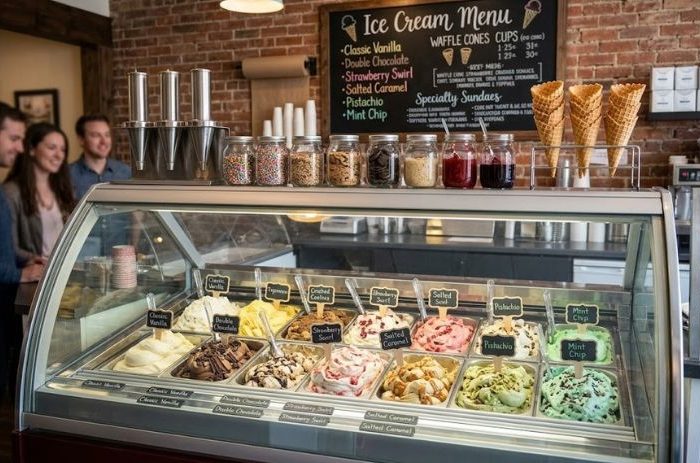 Ice cream station